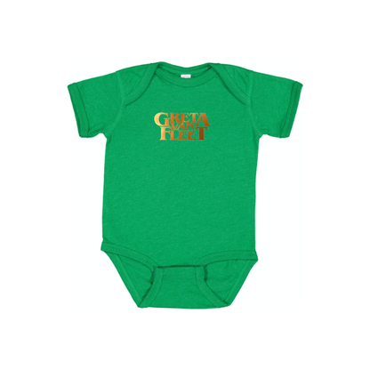 Greta Van Fleet Logo Baby Romper Onesie