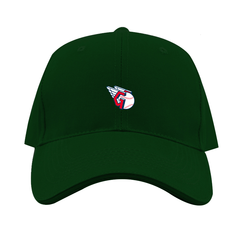 Cleveland Guardians  Logo  Dad Baseball Cap Hat