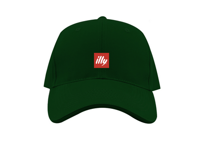 Illy Logo Dad Baseball Cap Hat