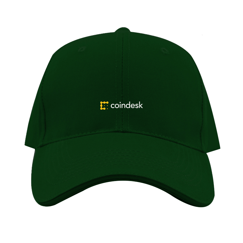 CoinDesk Logo  Dad Baseball Cap Hat