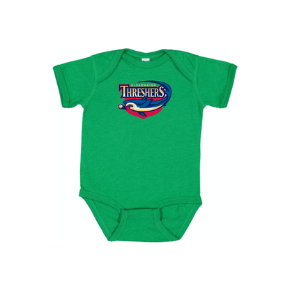 Clearwater Threshers Logo Baby Onesie Romper