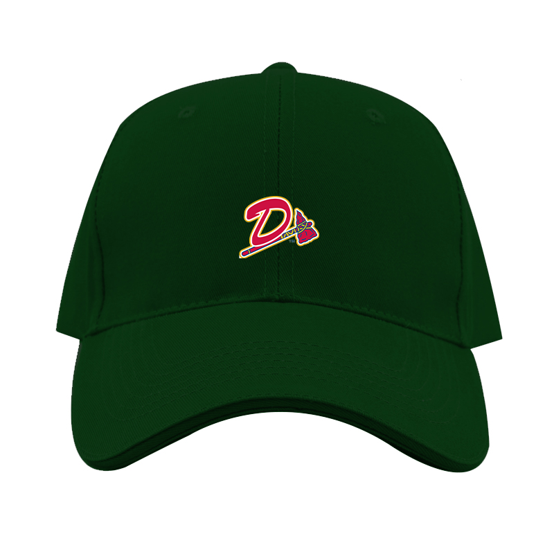 Danville Braves  Logo  Dad Baseball Cap Hat