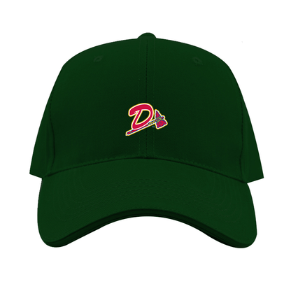 Danville Braves  Logo  Dad Baseball Cap Hat