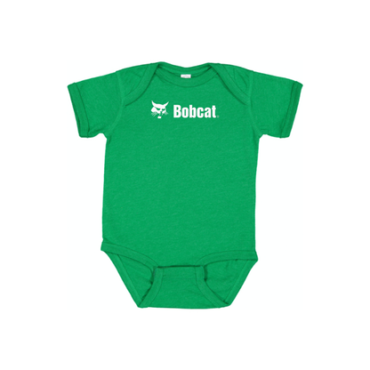 Bobcat Company Logo Baby Romper Onesie