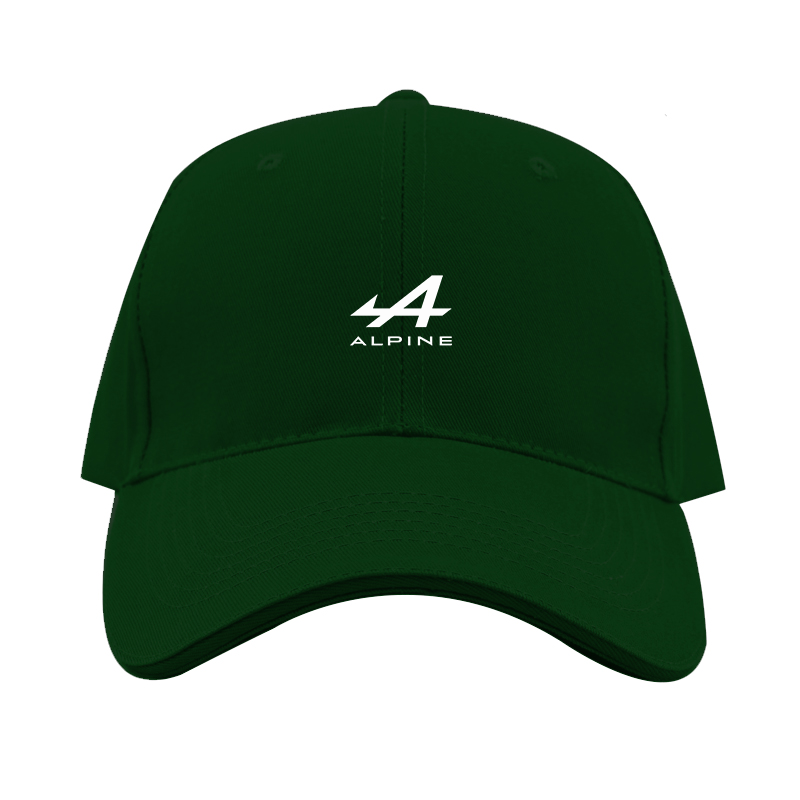 Alpine Motor Logo  Dad Baseball Cap Hat