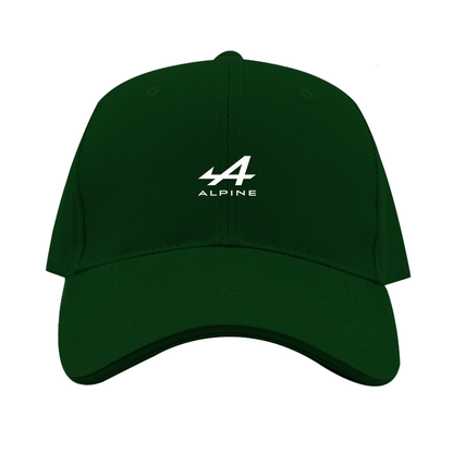 Alpine Motor Logo  Dad Baseball Cap Hat