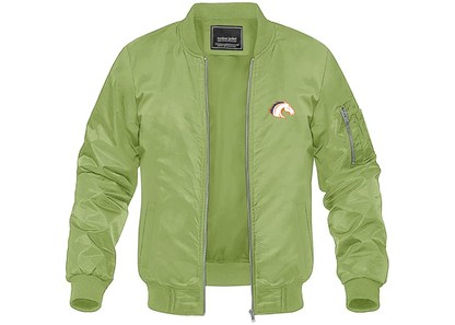Men's Texas Arlington Mavericks Lightweight Bomber Jacket Windbreaker Softshell Varsity Jacket Coat