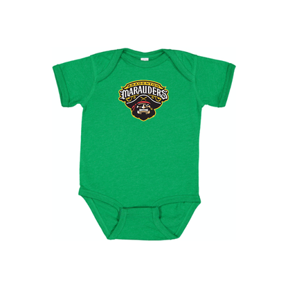 Bradenton Marauders Logo Baby Onesie Romper