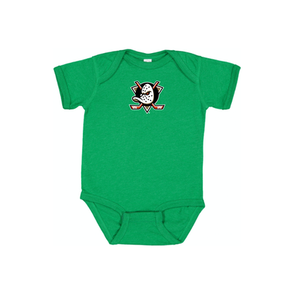 Anaheim Ducks Logo Baby Romper Onesie