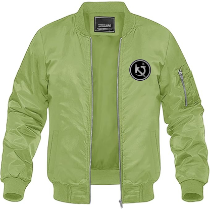 Men's Killing Joke Logo Lightweight Bomber Jacket Windbreaker Softshell Varsity Jacket Coat