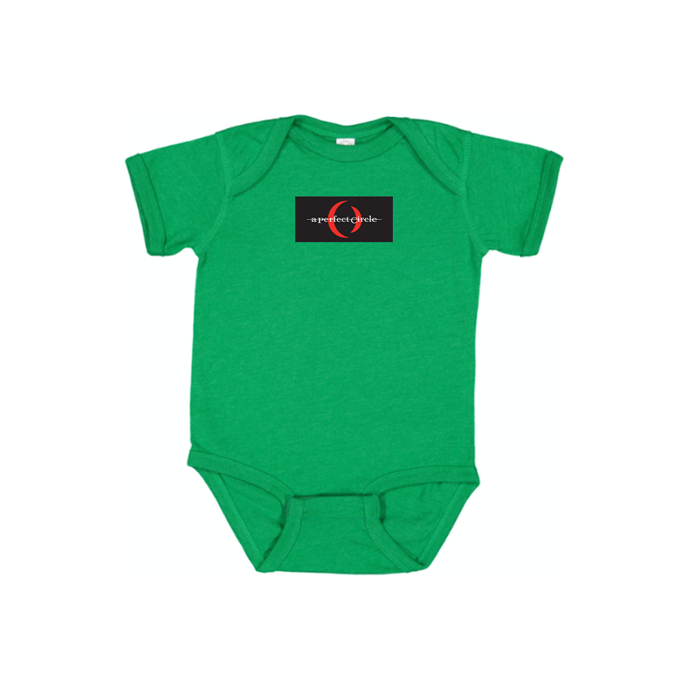 A Perfect Circle Logo Baby Romper Onesie