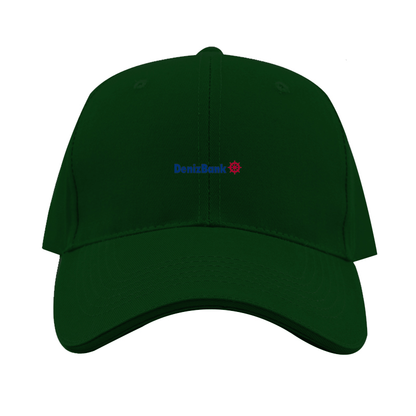 DenizBank Logo  Dad Baseball Cap Hat