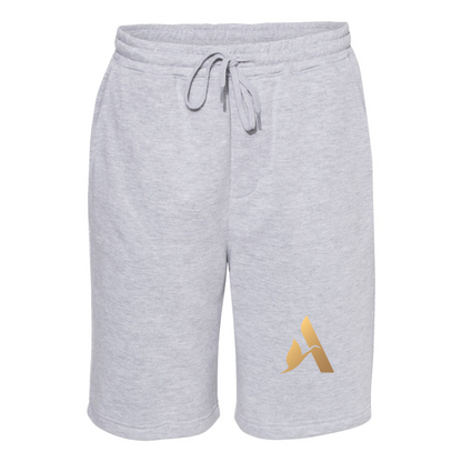 Men's  Accor Golden Logo Independent Trading Co Midweight Fleece Shorts