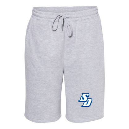 Men's San Diego Toreros Logo Independent Trading Co Midweight Fleece Shorts