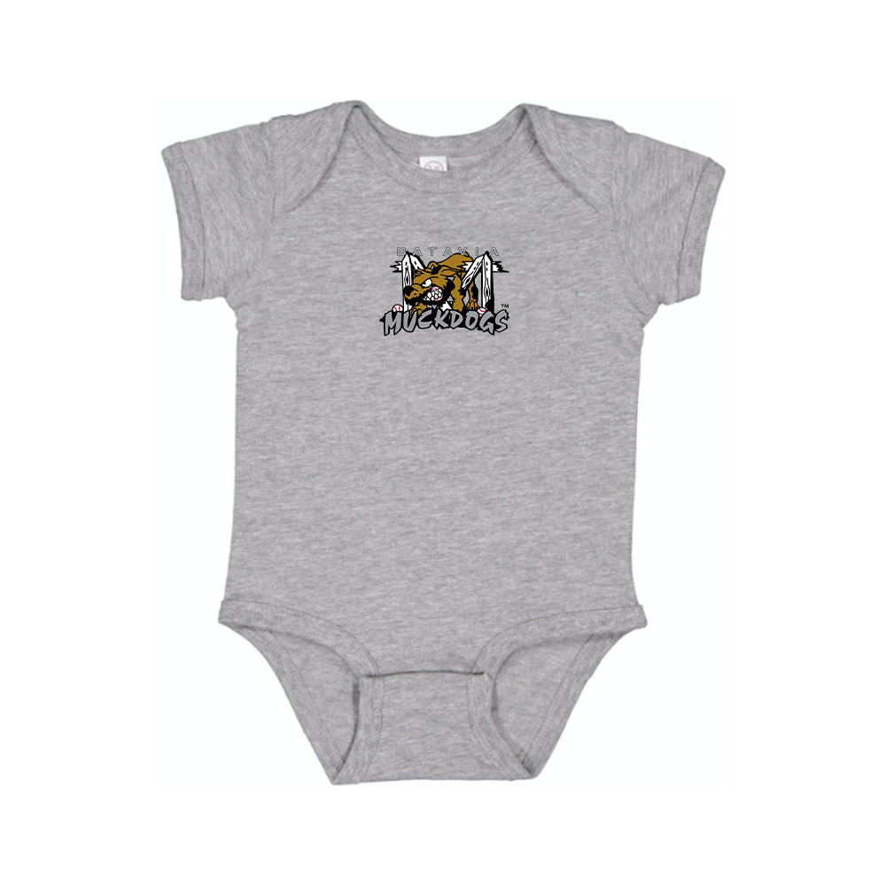 Batavia  Muckdogs Logo Baby Romper Onesie