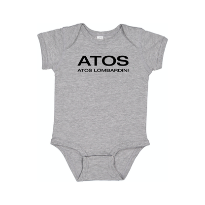 Atos Lombardini  Logo Baby Onesie Romper