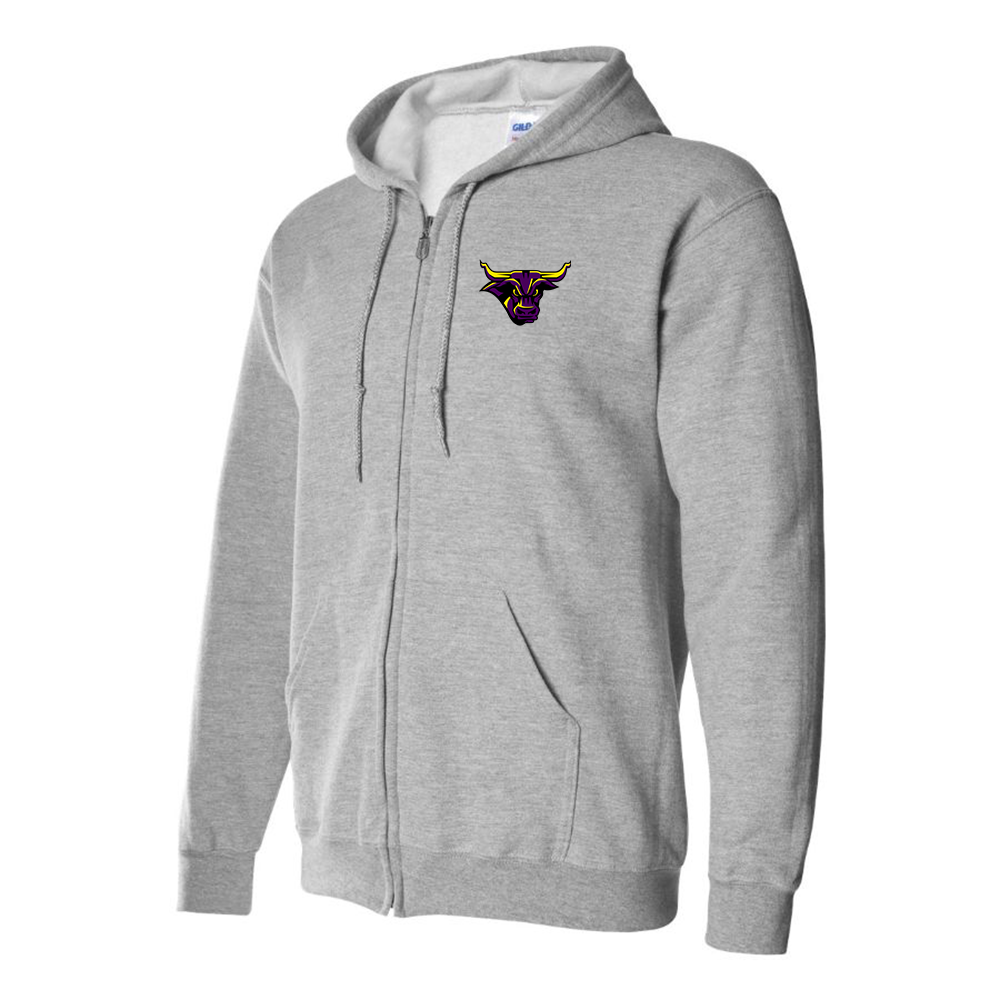 Men's Minnesota State Mavericks Logo Zipper Hoodie