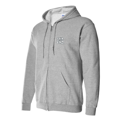 Men's  Split Enz Logo Zipper Hoodie
