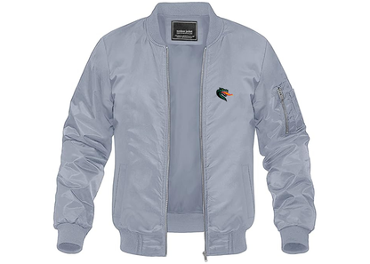 Men's UAB Blazers Lightweight Bomber Jacket Windbreaker Softshell Varsity Jacket Coat