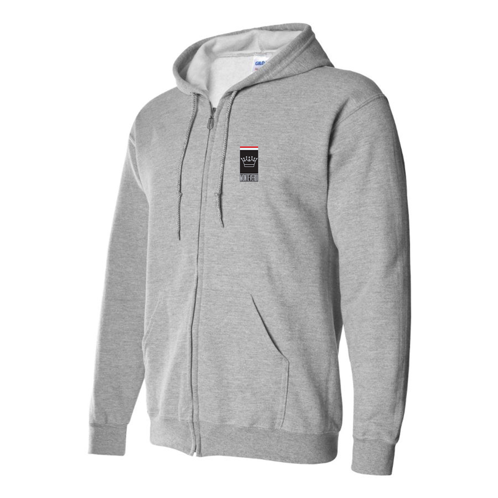 Men's Monteverdi Logo Zipper Hoodie