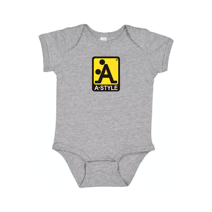 A Style Logo Baby Onesie Romper