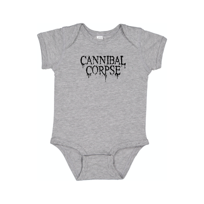 Cannibal Corpse Logo Baby Onesie Romper