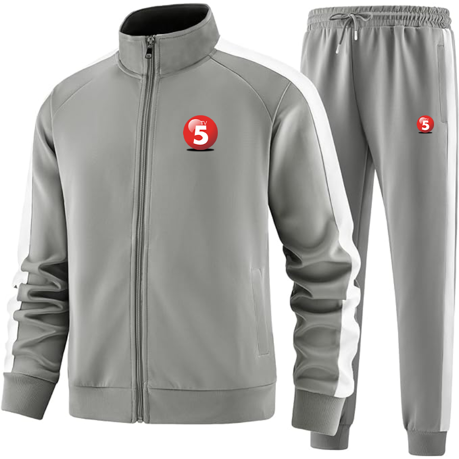 Men's ABC TV5 Logo  Dri-Fit TrackSuit)