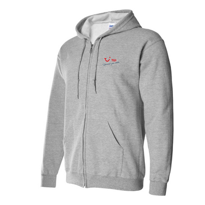 Men's tui Logo Zipper Hoodie