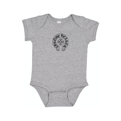Chrome Hearts Logo Baby Romper Onesie
