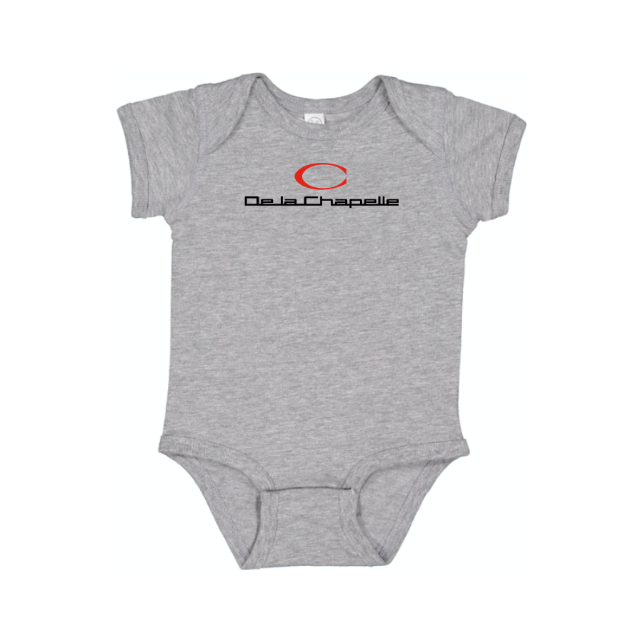 De La Chapelle  Logo Baby Onesie Romper