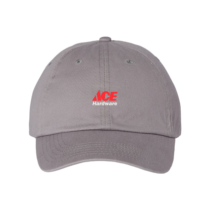 ACE Hardware Logo Valucap Adult Bio-Washed Classic Dad Hat