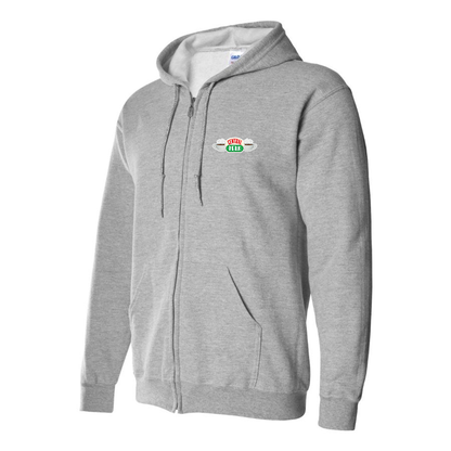 Men's Central Perk Logo Zipper Hoodie