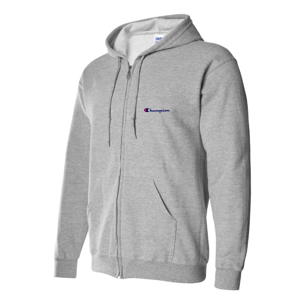Men's Champion Logo Zipper Hoodie