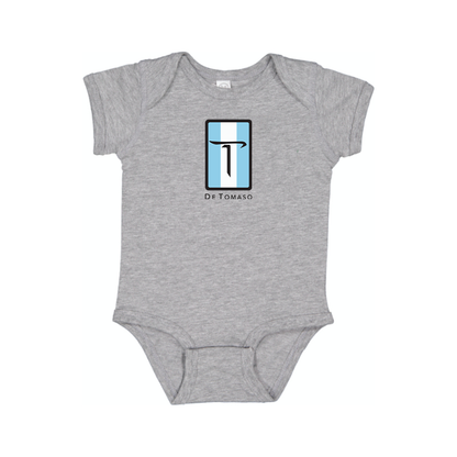 De Tomaso Logo Baby Onesie Romper