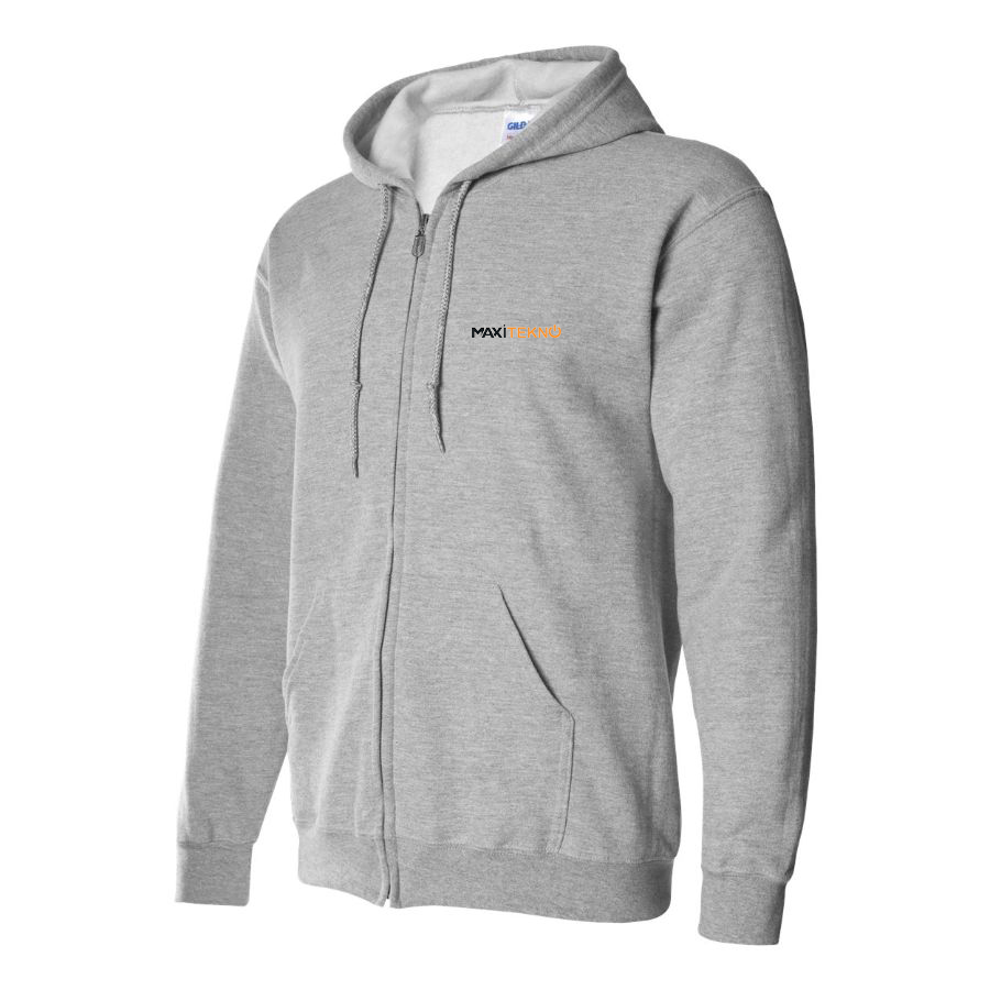 Men's Maxitekno  Logo Zipper Hoodie