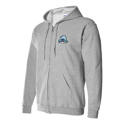 Men's Carmen Delfines Logo Zipper Hoodie
