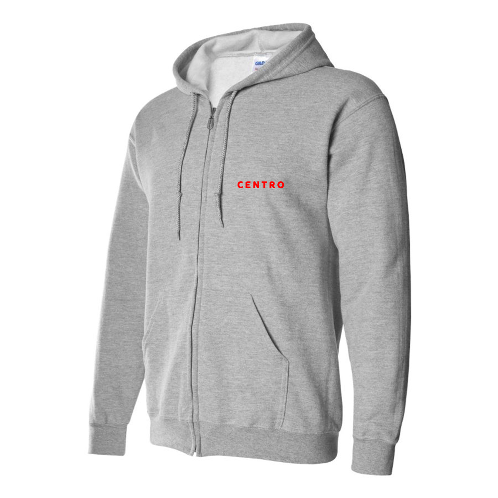 Men's Centro Logo Zipper Hoodie