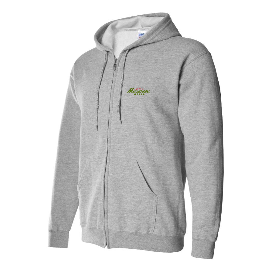 Men's  Romano_s Macaroni Grill   Logo Zipper Hoodie