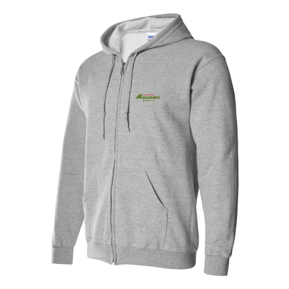 Men's  Romano_s Macaroni Grill   Logo Zipper Hoodie