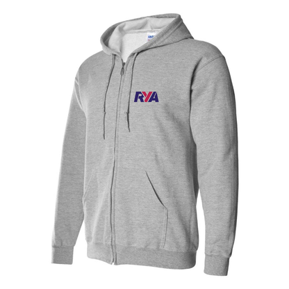 Men's Rya Logo Zipper Hoodie