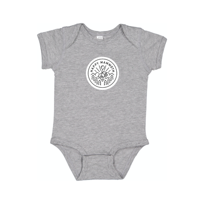 Happy Mammoth Logo Baby Onesie Romper