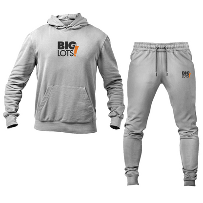 Men's Big Lots Logo  Hoodie Joggers Set