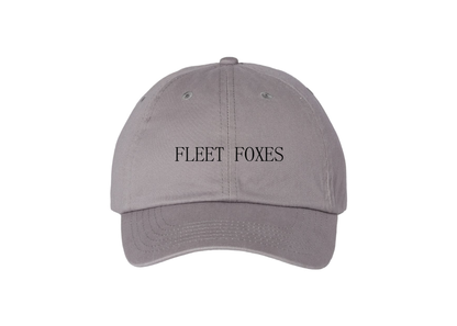 Fleet Foxes Logo  Valucap Adult Bio-Washed Classic Dad Hat