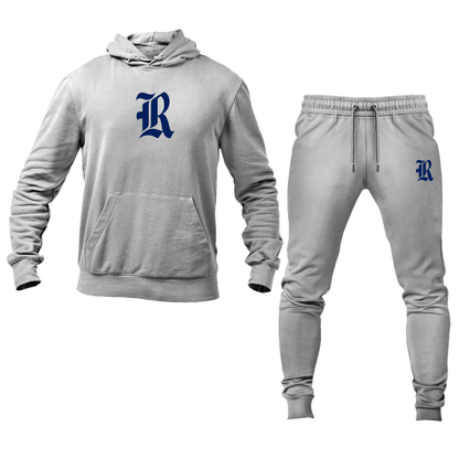 Men's Rice Owls Logo Hoodie Joggers Set