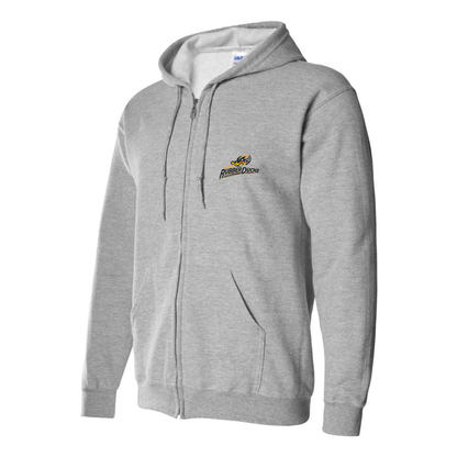Men's Akron RubberDucks Logo Zipper Hoodie