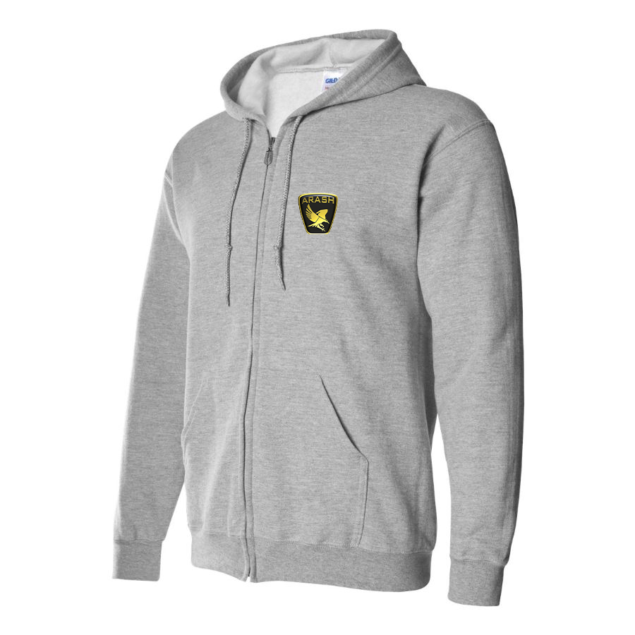 Men's Arash  Logo Zipper Hoodie
