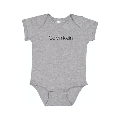 Calvin Klein Logo Baby Romper Onesie