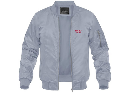 Men's Western Athletic Conference Lightweight Bomber Jacket Windbreaker Softshell Varsity Jacket Coat