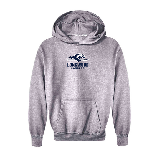 Youth Longwood Lancers Logo Pullover Hoodie