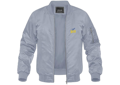 Men's Toledo Rockets Lightweight Bomber Jacket Windbreaker Softshell Varsity Jacket Coat